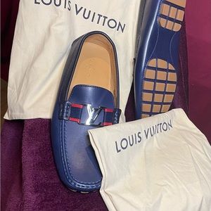 New mens loafer white "never worn"